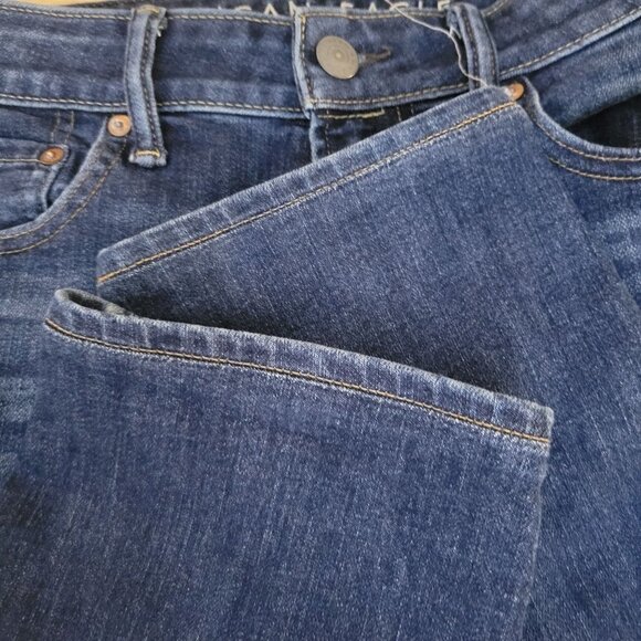 American Eagle Men's Athletic Fit Airflex Size 30 Medium Wash Blue Denim Jeans - Picture 8 of 11